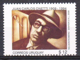 2009 URUGUAY Onetti Writer Ecrivain  Culture Literature Cervantes Prize Yv 2397 - Uruguay