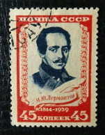 Sowjetunion Mi 728 , Sc 759 , Geburtstag Von M. Lermontow , Gestempelt - Used Stamps