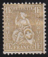 Suisse   .  Yvert  .    41     .       *        .    Neuf Avec Gomme - Unused Stamps