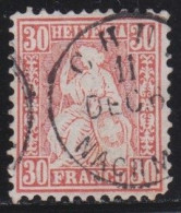 Suisse   .  Yvert  .    46    .       O        .    Oblitéré - Used Stamps