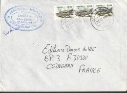 GHANA Lettre  De AFLAO 1998 - Ghana (1957-...)