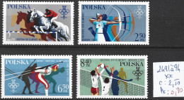 POLOGNE 2491 à 94 ** Côte 2.50 € - Nuevos