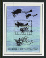 R.D. Congo - 2001 - OCB BL197 - MNH ** - Luchtvaart Aviation Planes Vliegtuigen Avions History  - Cv € 6 - Mint/hinged