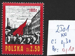 POLOGNE 2501 ** Côte 0.30 € - Unused Stamps