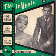 Toi Le Venin - BO DU FILM DE Robert Hossein - FR EP - BLUES A LA NUIT + 4 - Filmmusik