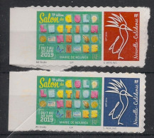 NOUVELLE-CALEDONIE - 2019 - N°YT. 1367 à 1368 - Salon Nouméa - Neuf Luxe ** / MNH / Postfrisch - Unused Stamps