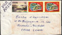 GHANA Lettre AFLAO - Ghana (1957-...)