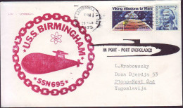 USA - US NAVY  USS BIRMINGHAM  SSN695 - ATOMIC SUBMAR. - 1979 - Sottomarini