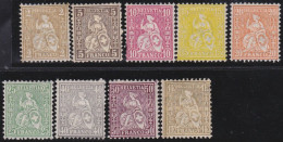 Suisse   .  Yvert  .    49/57     .       *        .    Neuf Avec Gomme - Unused Stamps