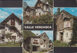 Schweiz - 6633 Lavertezzo - Tessin - Valle Verzasca - Old Cottages - Nice Stamp "Fahrrad" - Lavertezzo 