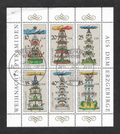SE)2013 BURUNDI, FAUNA, THE OWLS, MINISHEET OF 4 STAMPS MNH - Used Stamps