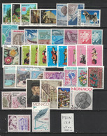 Monaco - Année 1983 Complète - Neuve SANS Charnière - 45 Timbres Du 1359 à 1403 - MNH Year 1983 - Full Years