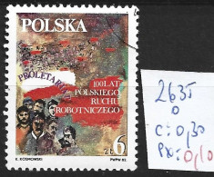 POLOGNE 2635 Oblitéré Côte 0.30 € - Usati