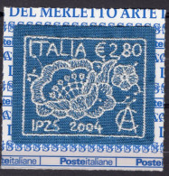 Y1677 - ITALIA Ss N°2780 - ITALIE Yv N°2740 ** ART DE LA DENTELLE - 2001-10: Mint/hinged