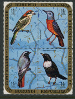 Burundi - 1970 - OCB PA162/165 - MNH ** - Birds Vogels Oiseaux Africa - 4 X 14 F - Cv € 14 - Pájaros Cantores (Passeri)