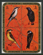 Burundi - 1970 - OCB PA154/157 - MNH ** - Birds Vogels Oiseaux Africa - 4 X 8 F - Cv € 14 - Passereaux