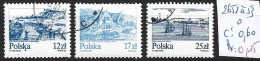 POLOGNE 2651 à 53 Oblitérés Côte 0.60 € - Used Stamps