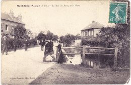 Mont-Saint-Aignan  -  La Rue Du Bourg Et De La Mare - Mont Saint Aignan