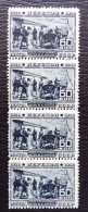 Sowjetunion Mi 784 A ** 4er , Sc 815 MNH , Erstürmung Der Landenge Von Perekop - Ongebruikt