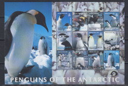 British Antarctic Territory (BAT) 2003 Penguins Of The Antarctic M/s ** Mnh (ZO155) - Nuevos