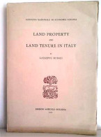 Land Property And Land Tenure In Italy - Sonstige & Ohne Zuordnung