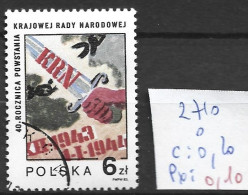 POLOGNE 2710 Oblitéré Côte 0.20 € - Used Stamps