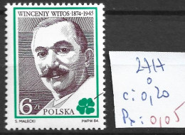 POLOGNE 2717 Oblitéré Côte 0.20 € - Used Stamps
