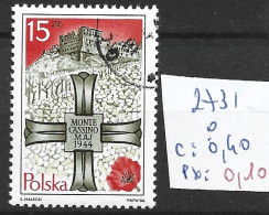 POLOGNE 2731 Oblitéré Côte 0.40 € - Used Stamps