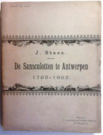 De Sansculotten Te Antwerpen 1792-1802 - Histoire