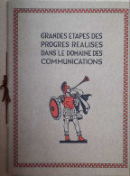 Grandes Etapes Des Progrès Réalisés Dans Le Domaine Des Communications. Souvenir De L'Exposition Intenationale. Villa  - Informatik