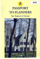 Passport To Flanders. Star Region In Europe. - Andere & Zonder Classificatie