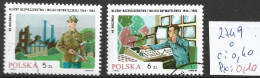 POLOGNE 2749-50 Oblitérés Côte 0.70 € - Used Stamps