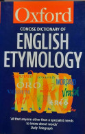 The Concise Oxford Dictionary Of English Etymology - Sonstige & Ohne Zuordnung