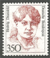 446 Germany Hedwig Dransfeld MNH ** Neuf SC (GEF-355) - Berühmte Frauen