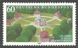 446 Germany Chateau Chasse Clementswerth Hunting Castle MNH ** Neuf SC (GEF-360b) - Schlösser U. Burgen