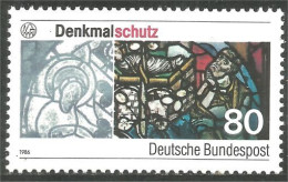 446 Germany Vitrail Cathédrale Augsburg Cathedral Stained Glass MNH ** Neuf SC (GEF-340) - Vetri & Vetrate