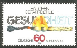 446 Germany Anti Tabac Tobacco Santé Health MNH ** Neuf SC (GEF-323) - Tobacco