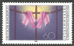 446 Germany Oberammergau Théâtre Theater Passion Christ Peste Plague MNH ** Neuf SC (GEF-318) - Cristianismo