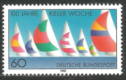 446 Germany Kiel Régates Voile Bateau Sailing Boats Segelschiff MNH ** Neuf SC (GEF-240) - Segeln