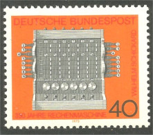 446 Germany Calculator Computer Ordinateur MNH ** Neuf SC (GEF-204) - Informática