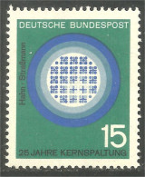 446 Germany 25 Ans Nuclear Fission MH * Neuf Légère (GEF-191) - Atom