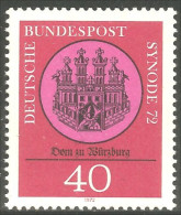 446 Germany Cathédrale Wurzburg Cathedral MNH ** Neuf SC (GEF-189) - Iglesias Y Catedrales