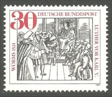 446 Germany Gravure Luther Engraving MNH ** Neuf SC (GEF-173a) - Engravings