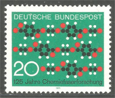 446 Germany Molecule Textile Fibre Fiber Synthetic Synthétique MNH ** Neuf SC (GEF-170c) - Chimie