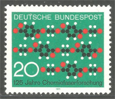 446 Germany Molecule Textile Fibre Fiber Synthetic Synthétique MNH ** Neuf SC (GEF-170c) - Scheikunde