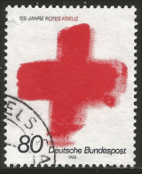 446 Germany 1988 125th Croix Rouge Red Cross Rotkreuze (GEF-38) - Médecine