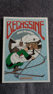 CPM BD BANDE DESSINEE BECASSINE DANS LA NEIGE SKI GAUTIER LANGUEREAU PARIS ED HAZAN 2003 CPE 049 - Fumetti