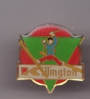 Pin's Wington Saut à Ski Réf 660 - Invierno
