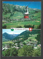 Chateau D' Oex Téléphérique De La Braye Vaud Photo Card Schweiz Switzeland Suisse Htje - Château-d'Œx