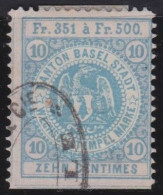 Suisse   .  Yvert  .    Timbre     .        O        .    Oblitéré - 1843-1852 Poste Federali E Cantonali